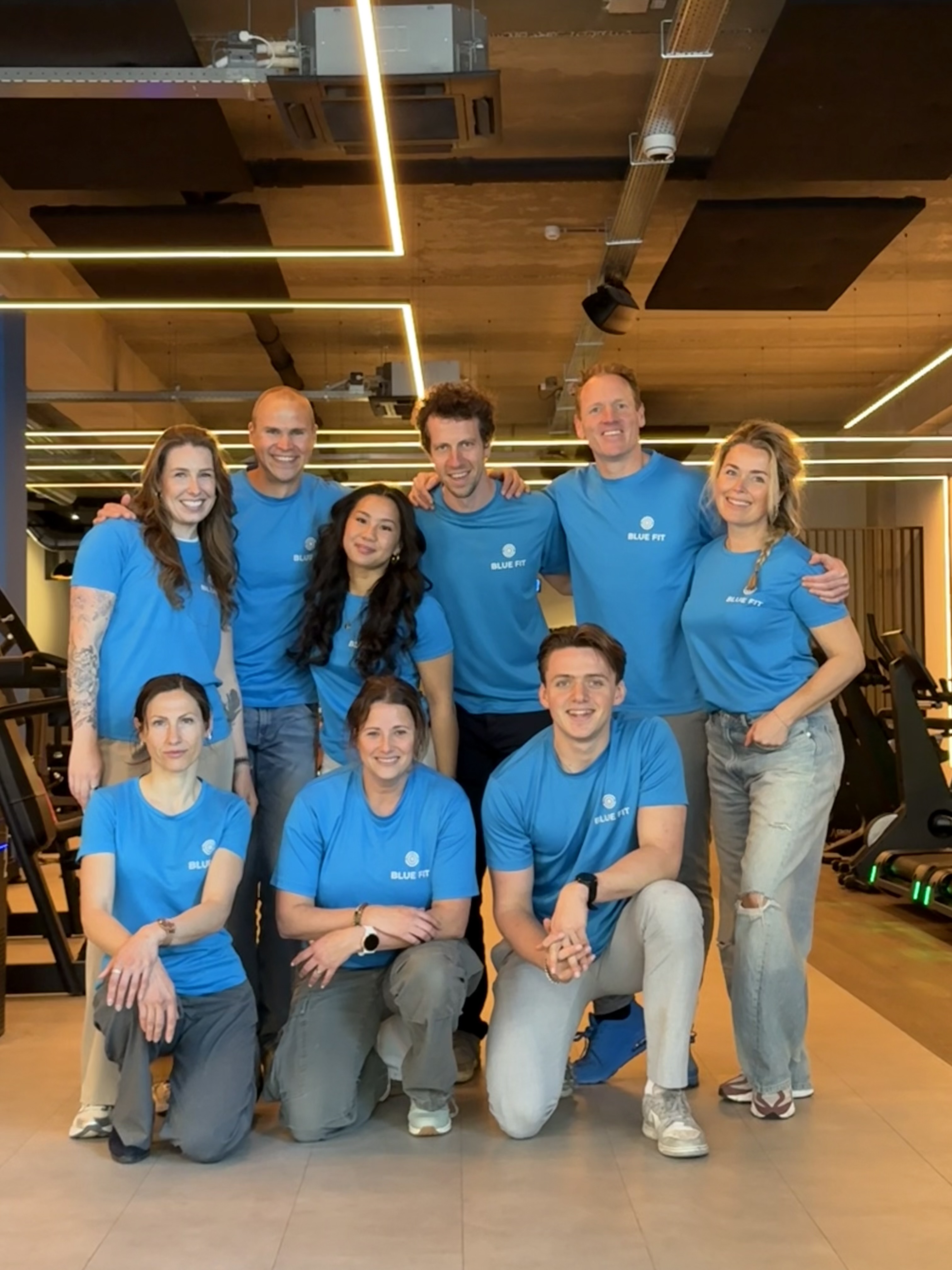 Het BlueFit team